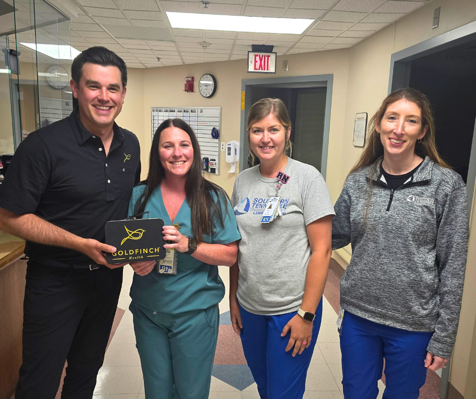 STRHS Same-Day Surgery Nurses with Goldfinch